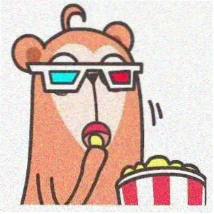 观众头像：深夜看美食剧的观众